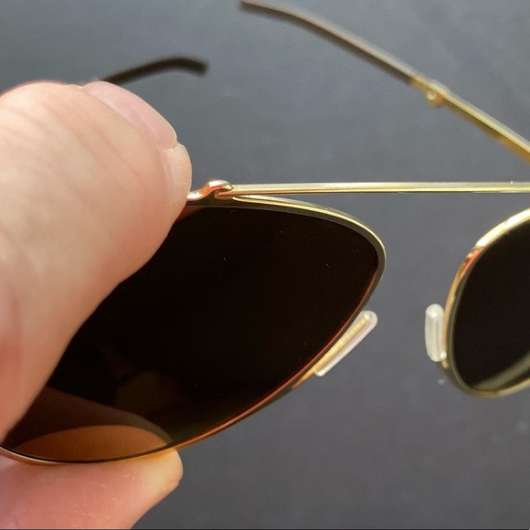 ThinOptics Suns - Aviator Gold/Brown - Picture 3 of 7